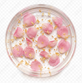 Rose Gold Resin Coasters
